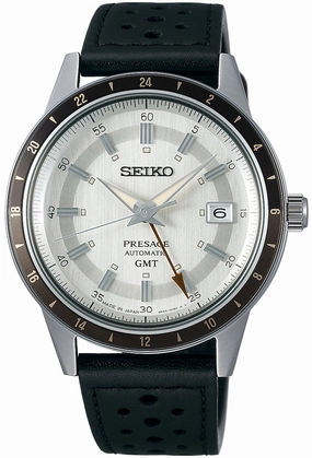 Seiko Watches Seiko Presage Style 60s Road Trip GMT Stone Watch