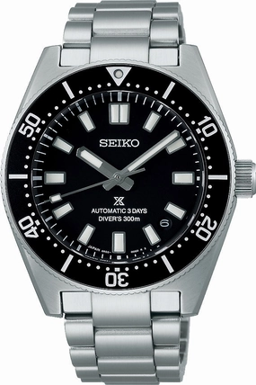 Seiko Watches Seiko Prospex 1965 Revival Divers 3 Day Cove Black Watch