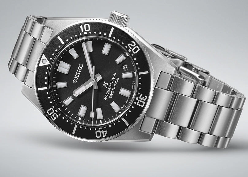 Seiko Watches Seiko Prospex 1965 Revival Divers 3 Day Cove Black Watch