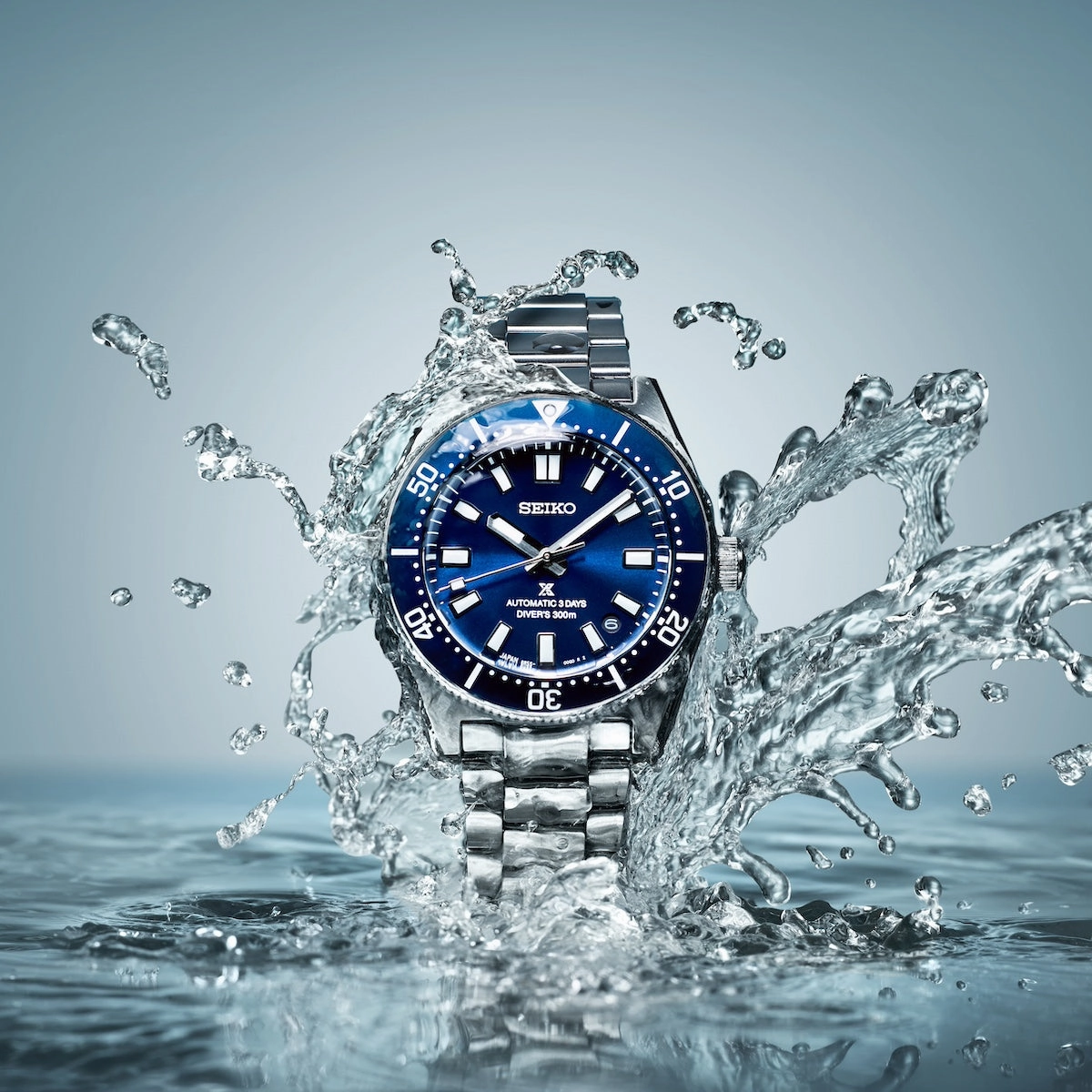 Seiko Watches Seiko Prospex 1965 Revival Divers 3 Day Scuba Blue Watch
