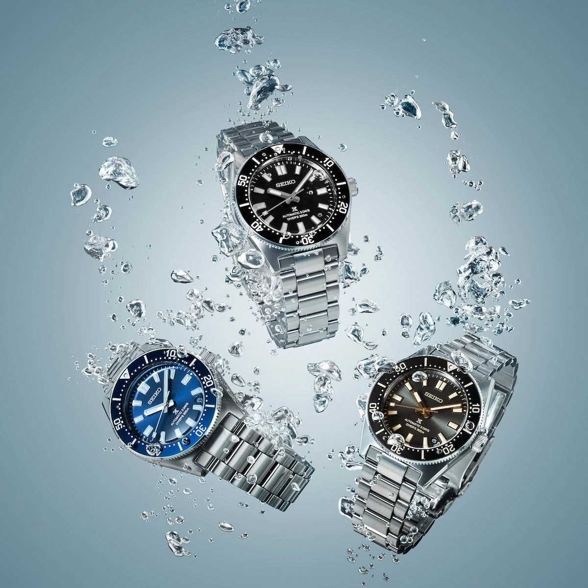 Seiko Watches Seiko Prospex 1965 Revival Divers 3 Day Scuba Blue Watch
