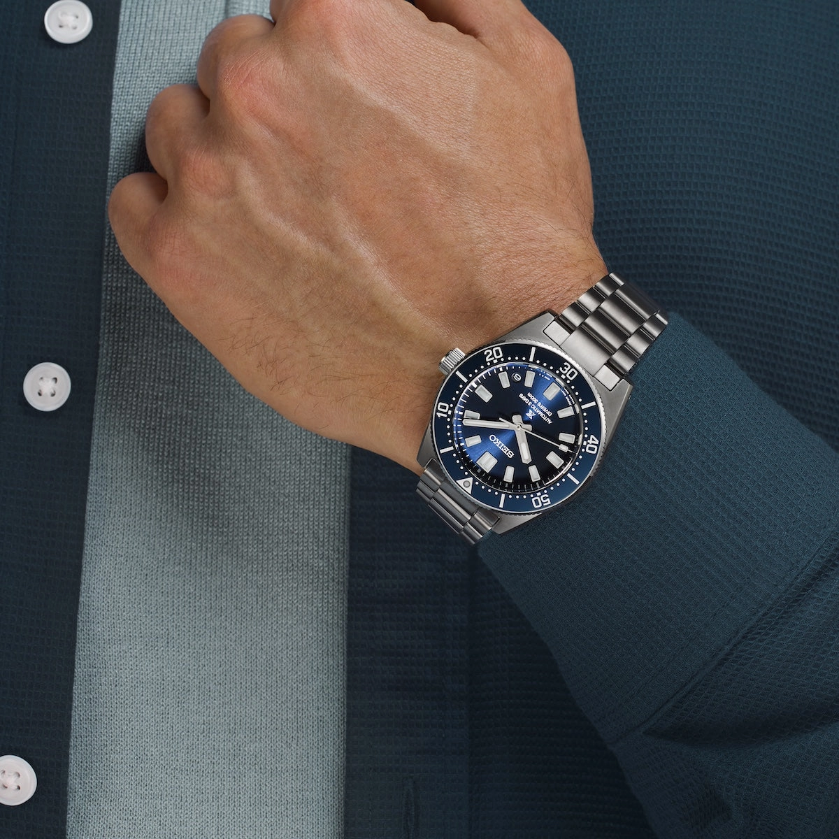 Seiko Watches Seiko Prospex 1965 Revival Divers 3 Day Scuba Blue Watch
