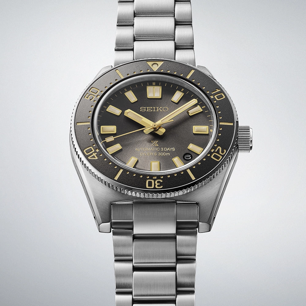 Seiko Watches Seiko Prospex 1965 Revival Divers 3 Day Tide Grey 100th Anniversary Special Edition Watch