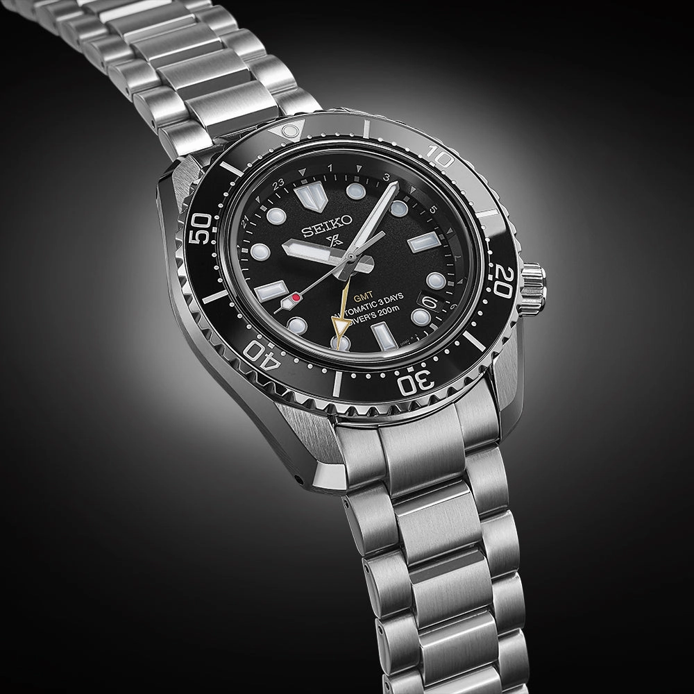 Seiko Watches Seiko Prospex 1968 Divers Modern Re-Interpretation GMT Watch