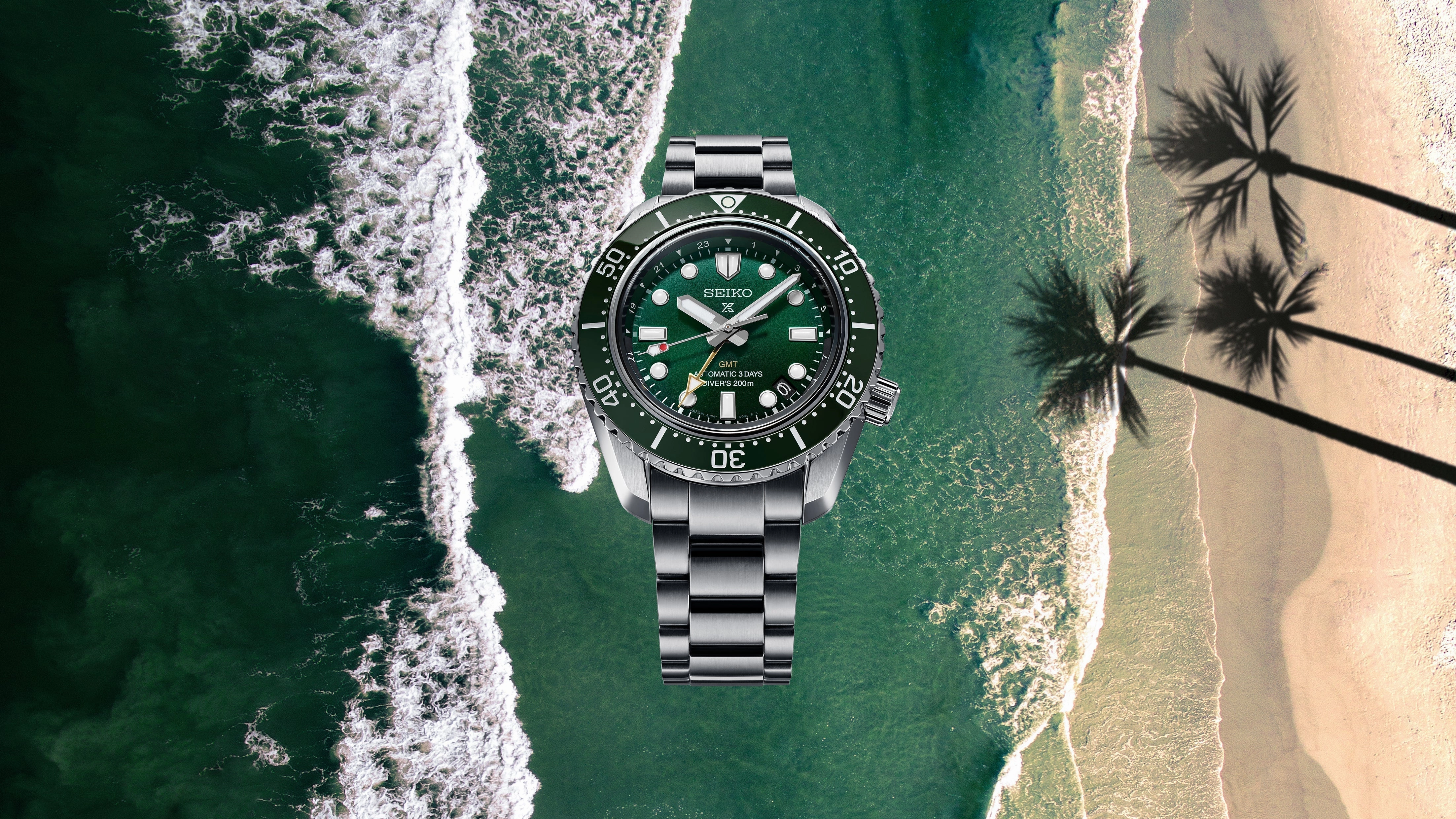 Seiko Watches Seiko Prospex 1968 Divers Modern Re-Interpretation GMT Watch