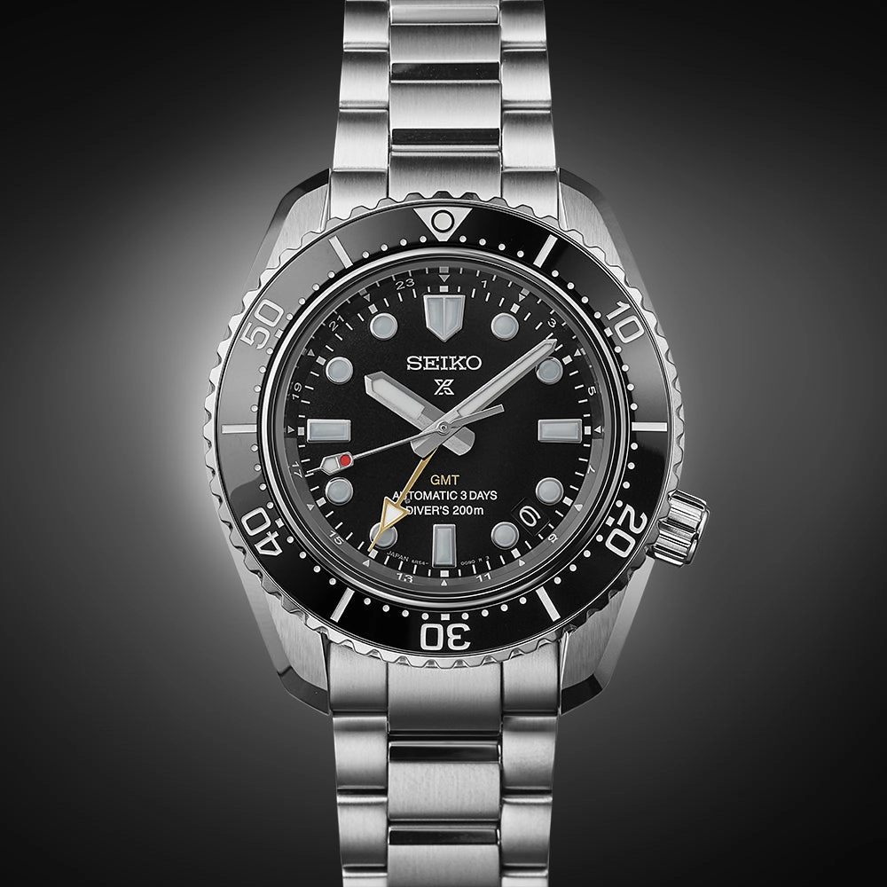 Seiko Watches Seiko Prospex 1968 Divers Modern Re-Interpretation GMT Watch