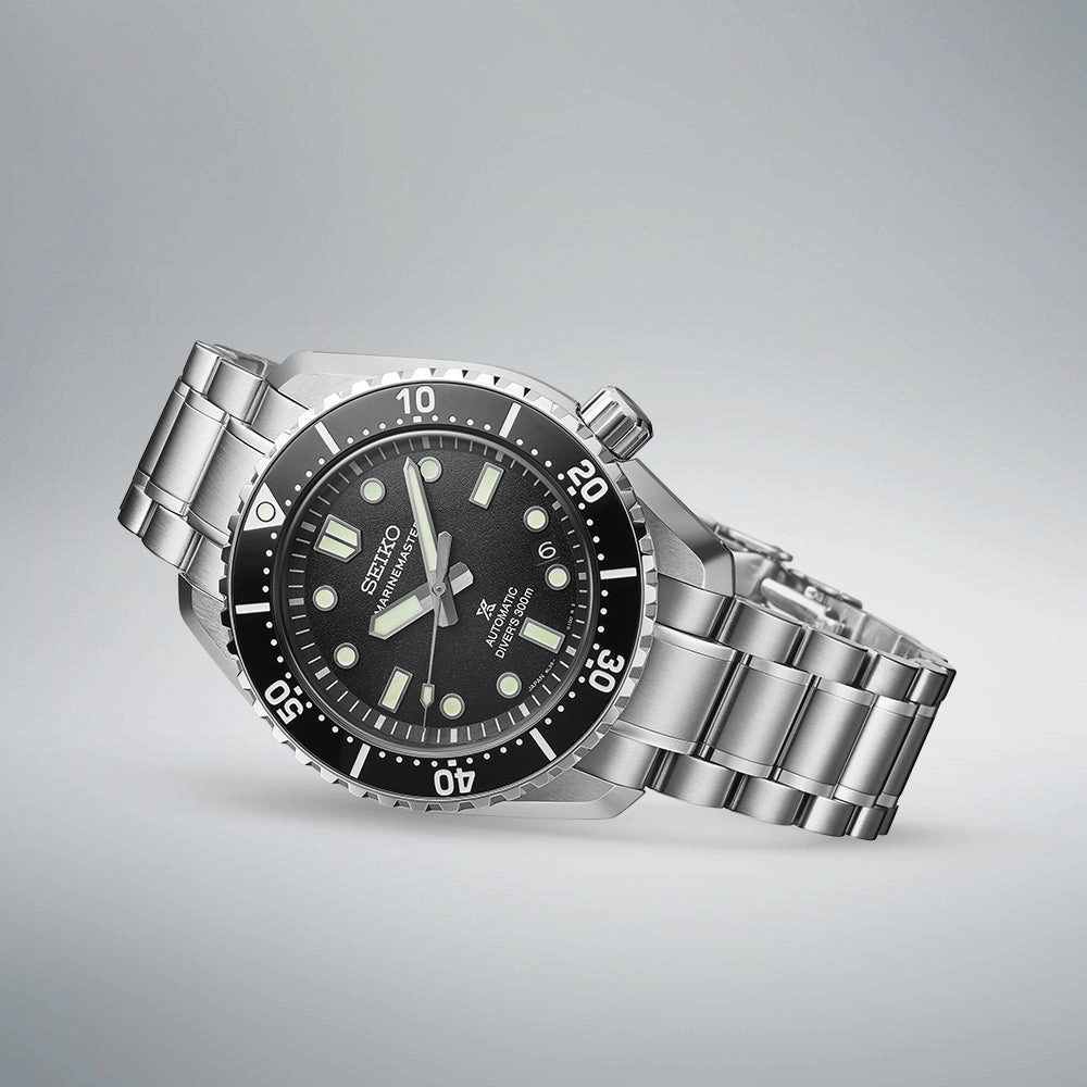 Seiko Watches Seiko Prospex 1968 Divers Reinterpretation 300m High Contrast Black Watch