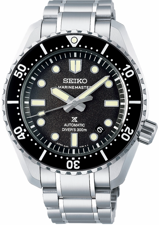 Seiko Watches Seiko Prospex 1968 Divers Reinterpretation 300m High Contrast Black Watch