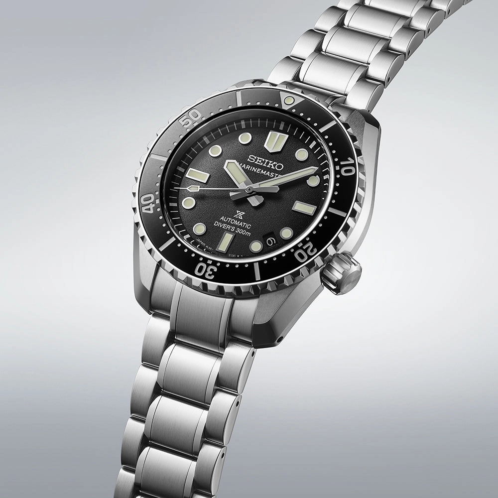 Seiko Watches Seiko Prospex 1968 Divers Reinterpretation 300m High Contrast Black Watch