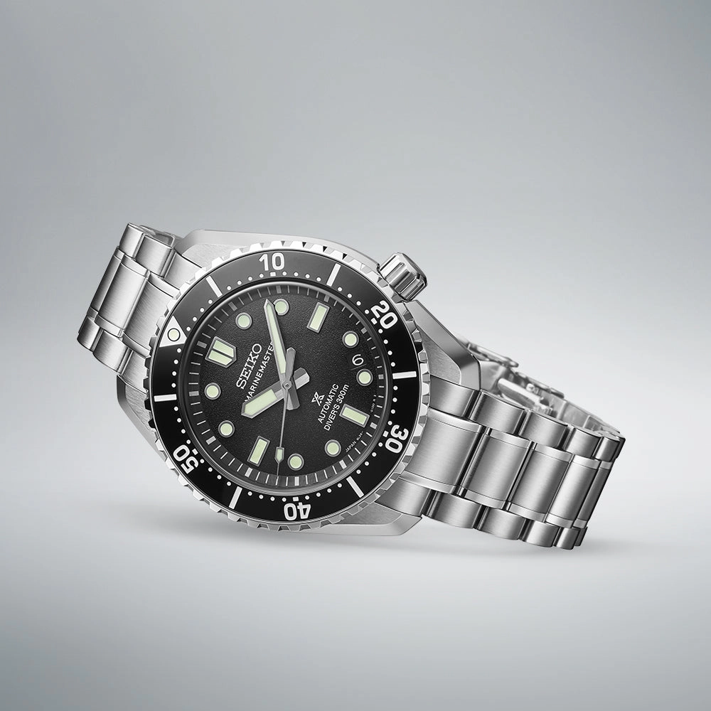 Seiko Watches Seiko Prospex 1968 Divers Reinterpretation 300m High Contrast Black Watch