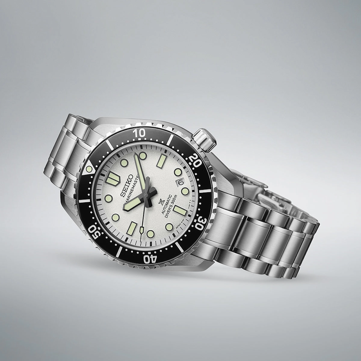 Seiko Watches Seiko Prospex 1968 Divers Reinterpretation 300m High Contrast Monochrome Watch