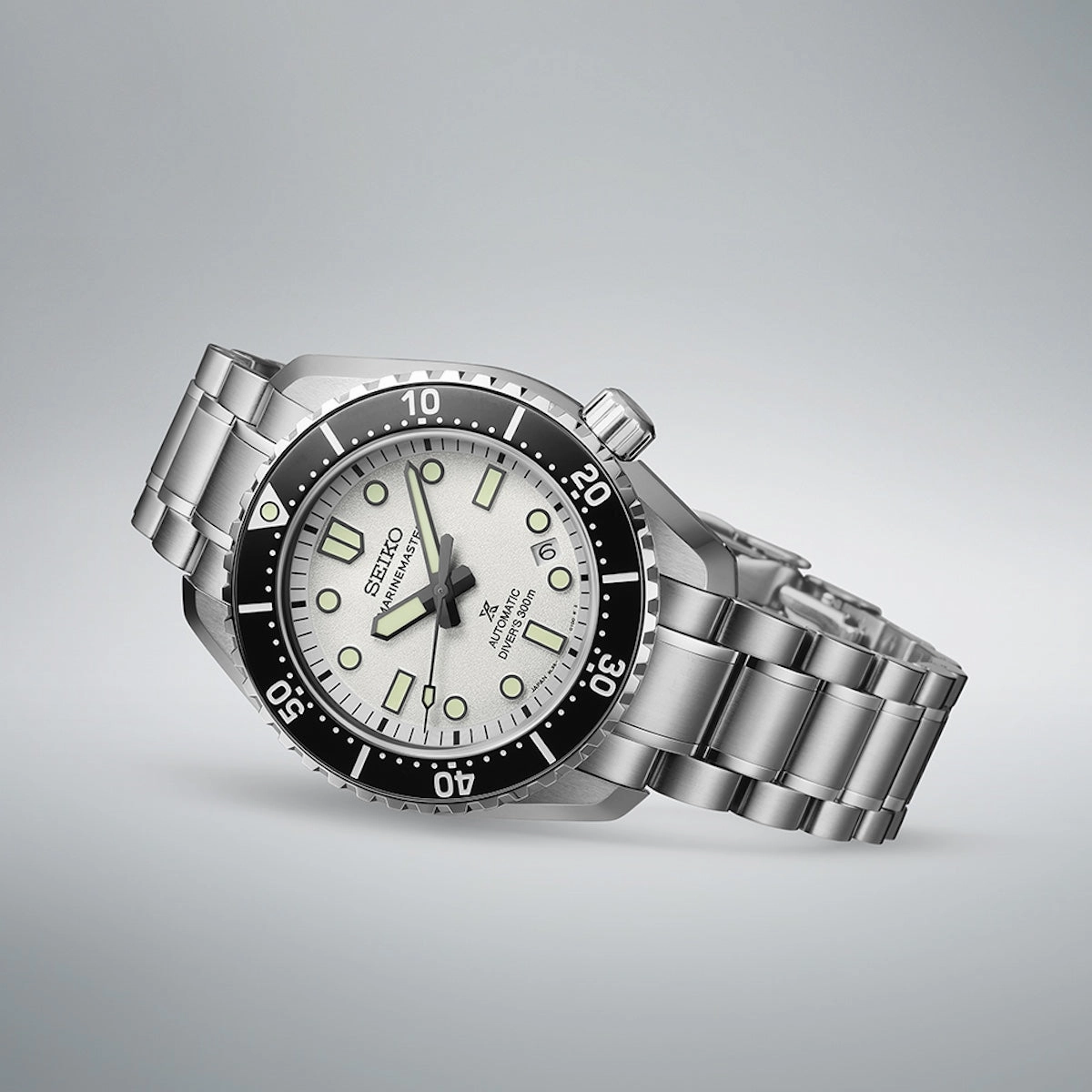 Seiko Watches Seiko Prospex 1968 Divers Reinterpretation 300m High Contrast Monochrome Watch