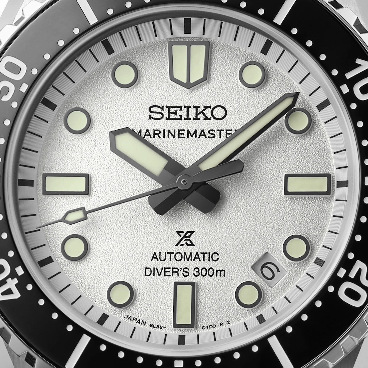 Seiko Watches Seiko Prospex 1968 Divers Reinterpretation 300m High Contrast Monochrome Watch