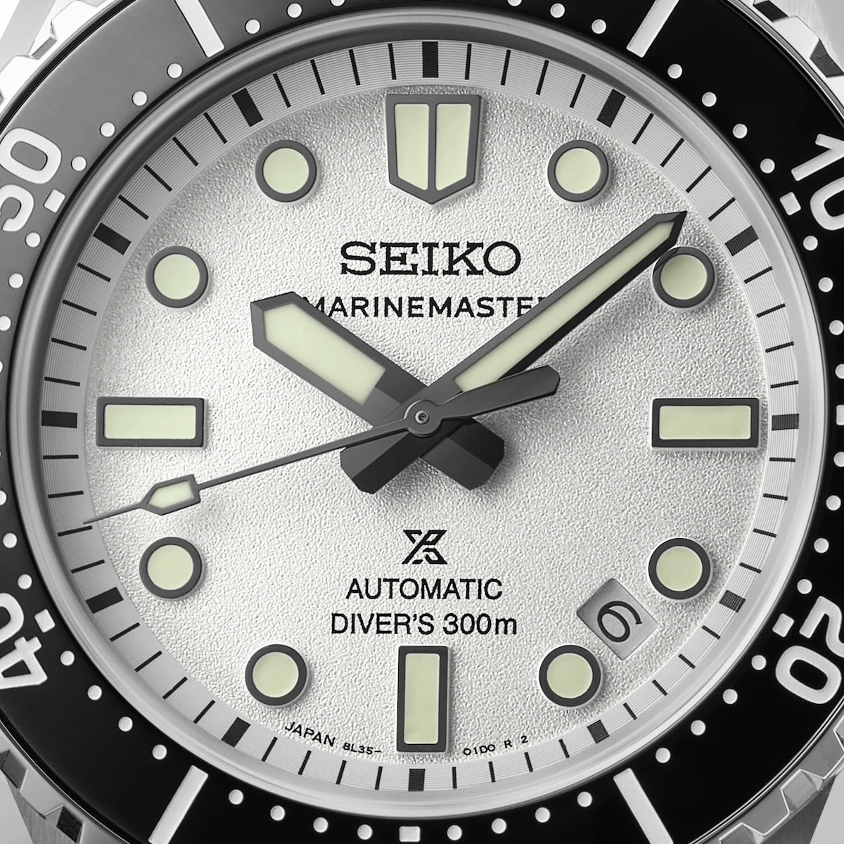 Seiko Watches Seiko Prospex 1968 Divers Reinterpretation 300m High Contrast Monochrome Watch