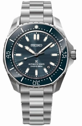 Seiko Watches Seiko Prospex 300m Automatic Polygonal Divers Coastline Cobalt Watch