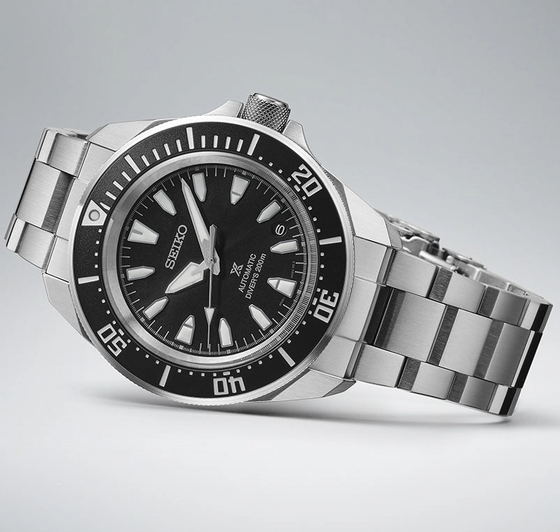 Seiko Watches Seiko Prospex 4R Black Shog-urai Diver Watch
