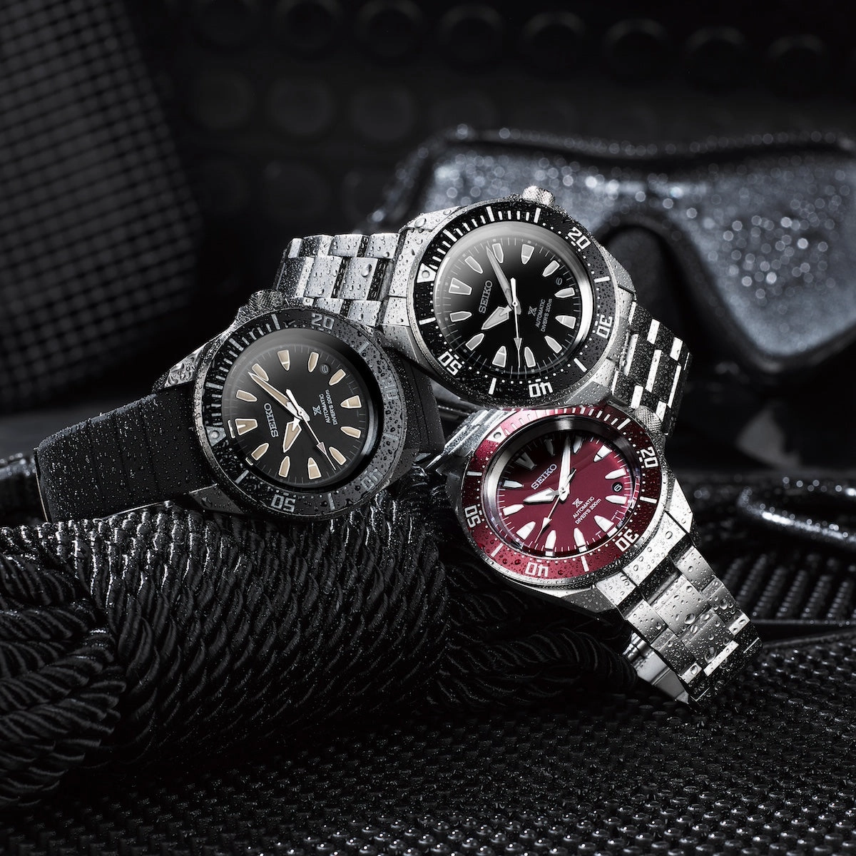 Seiko Watches Seiko Prospex 4R Red Shog-urai Diver Watch