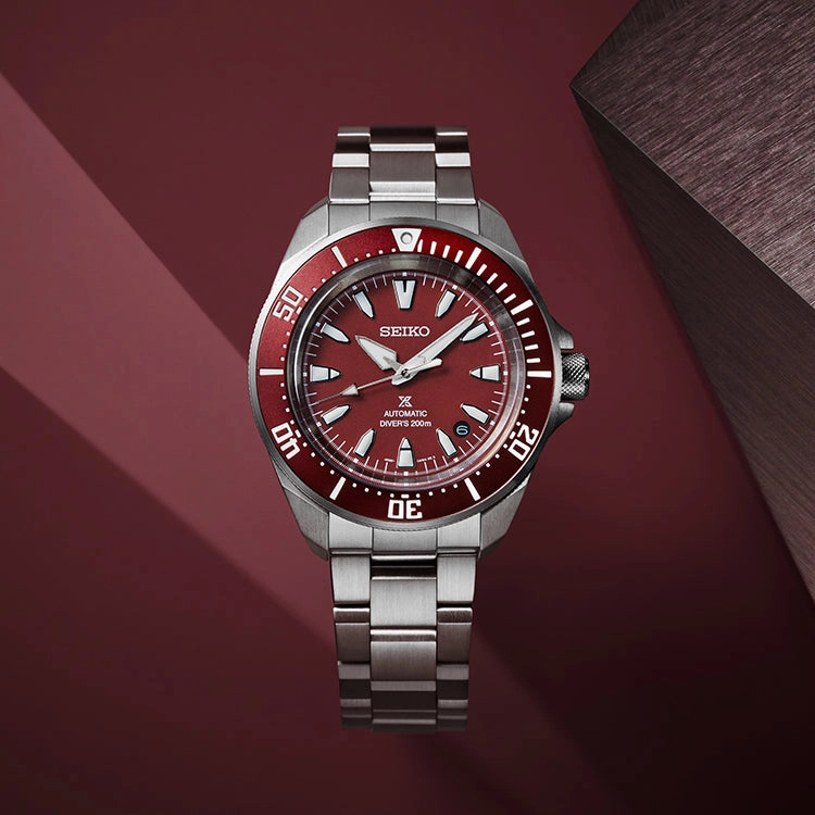Seiko Watches Seiko Prospex 4R Red Shog-urai Diver Watch