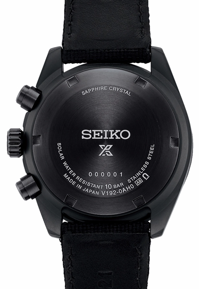 Seiko Watches Seiko Prospex Black Series Night Vision Turtle Diver Watch