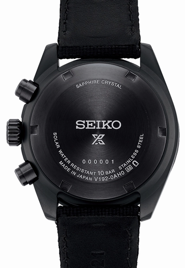 Seiko Watches Seiko Prospex Black Series Night Vision Turtle Diver Watch