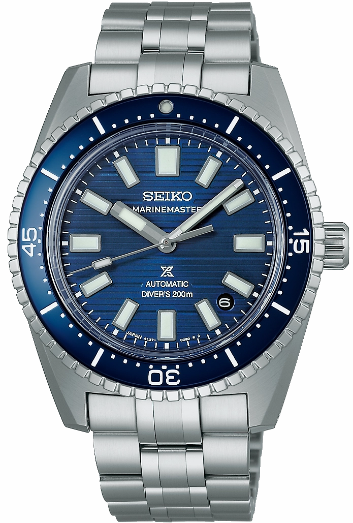 Seiko Watches Seiko Prospex Blue Water Navy Marinemaster 1965 Re-interpretation Watch