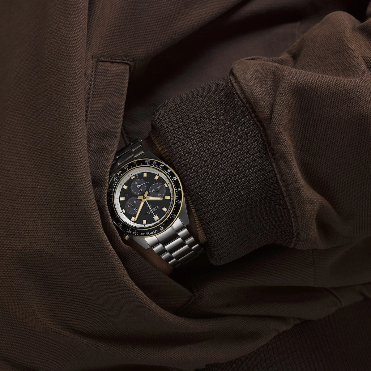 Seiko Watches Seiko Prospex Circuit Race Solar Speedtimer Watch