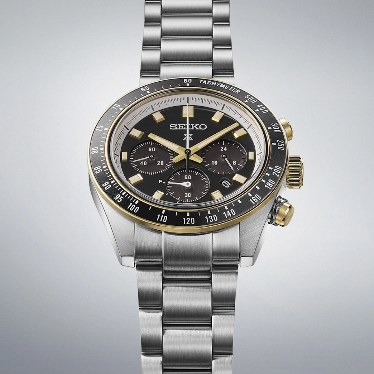 Seiko Watches Seiko Prospex Circuit Race Solar Speedtimer Watch