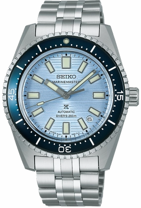 Seiko Watches Seiko Prospex Clearwater Blue Marinemaster 1965 Reinterpretation Diver Watch