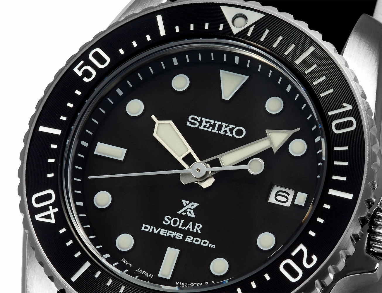 Seiko Watches Seiko Prospex Compact Solar Scuba Diver Watch