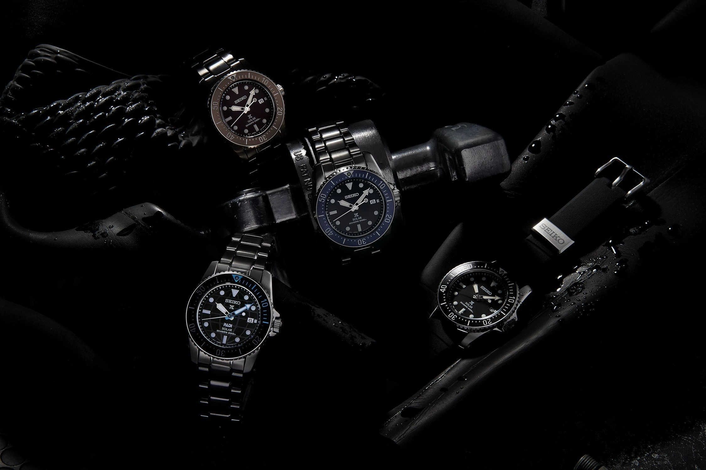 Seiko Watches Seiko Prospex Compact Solar Scuba Diver Watch