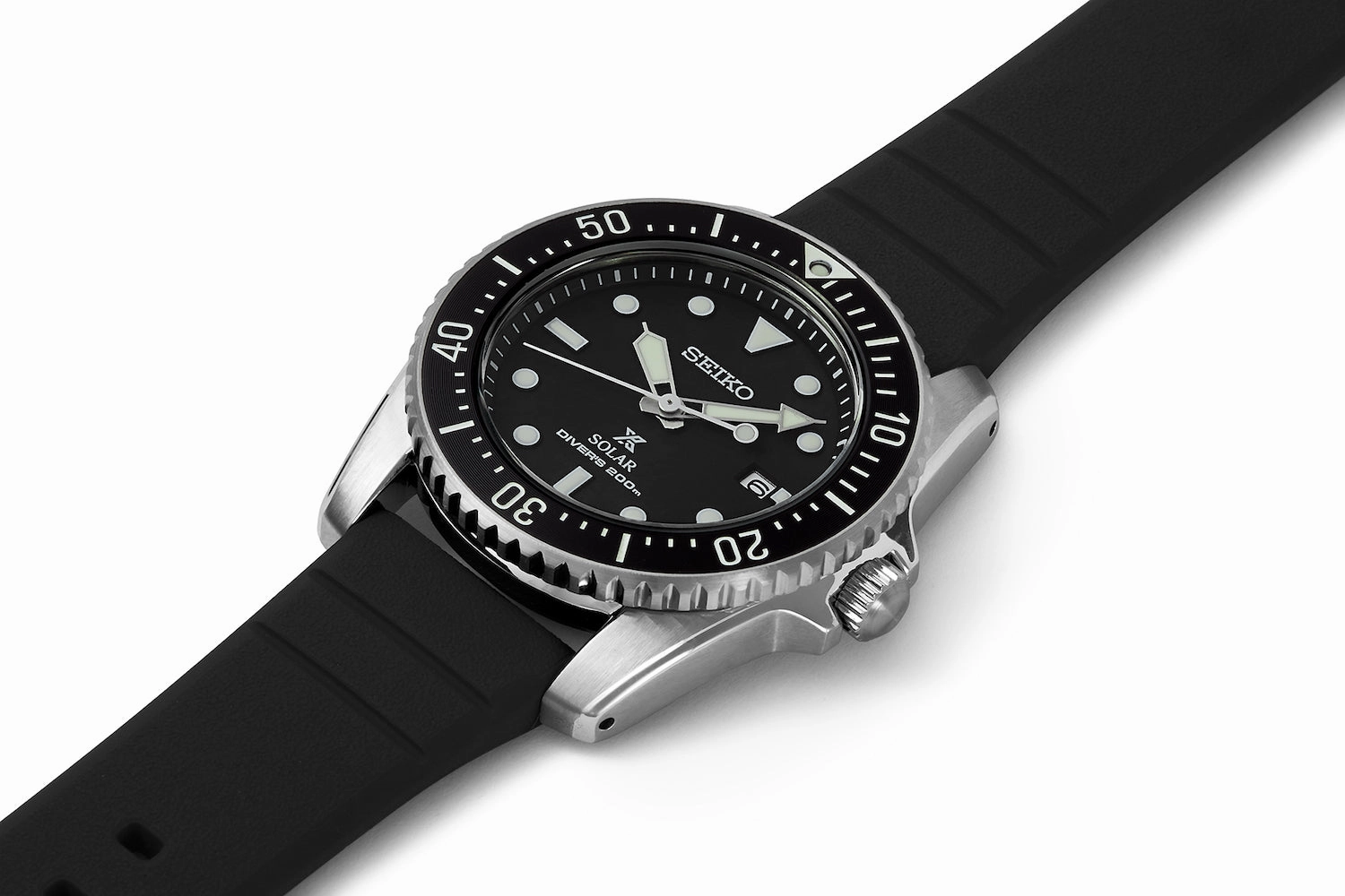 Seiko Watches Seiko Prospex Compact Solar Scuba Diver Watch