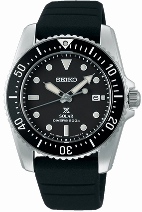 Seiko Watches Seiko Prospex Compact Solar Scuba Diver Watch