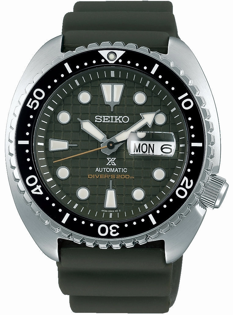 Seiko Watches Seiko Prospex Khaki Turtle Watch