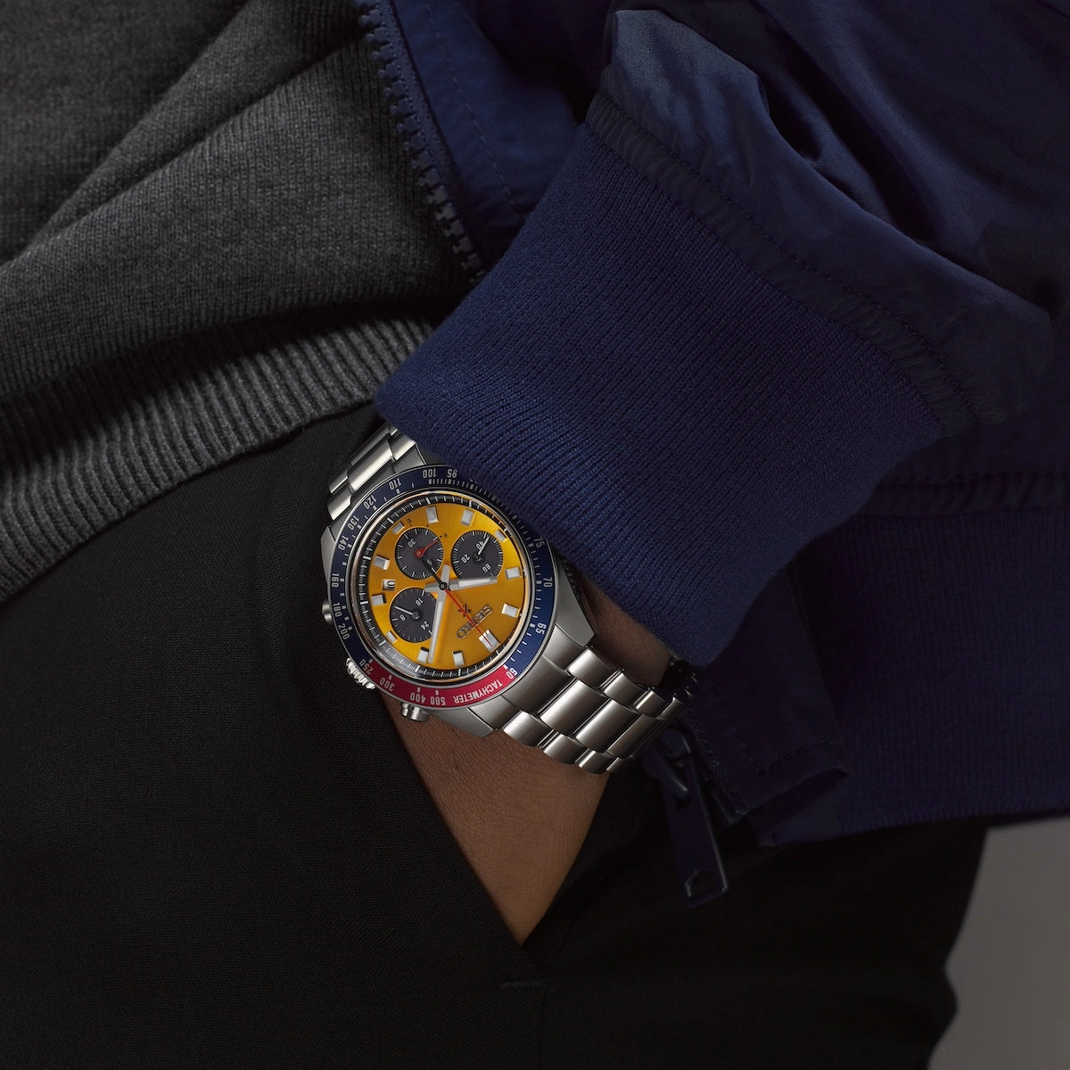 Seiko Watches Seiko Prospex Pogue Solar Chronograph 1969 Re-Interpretation Watch