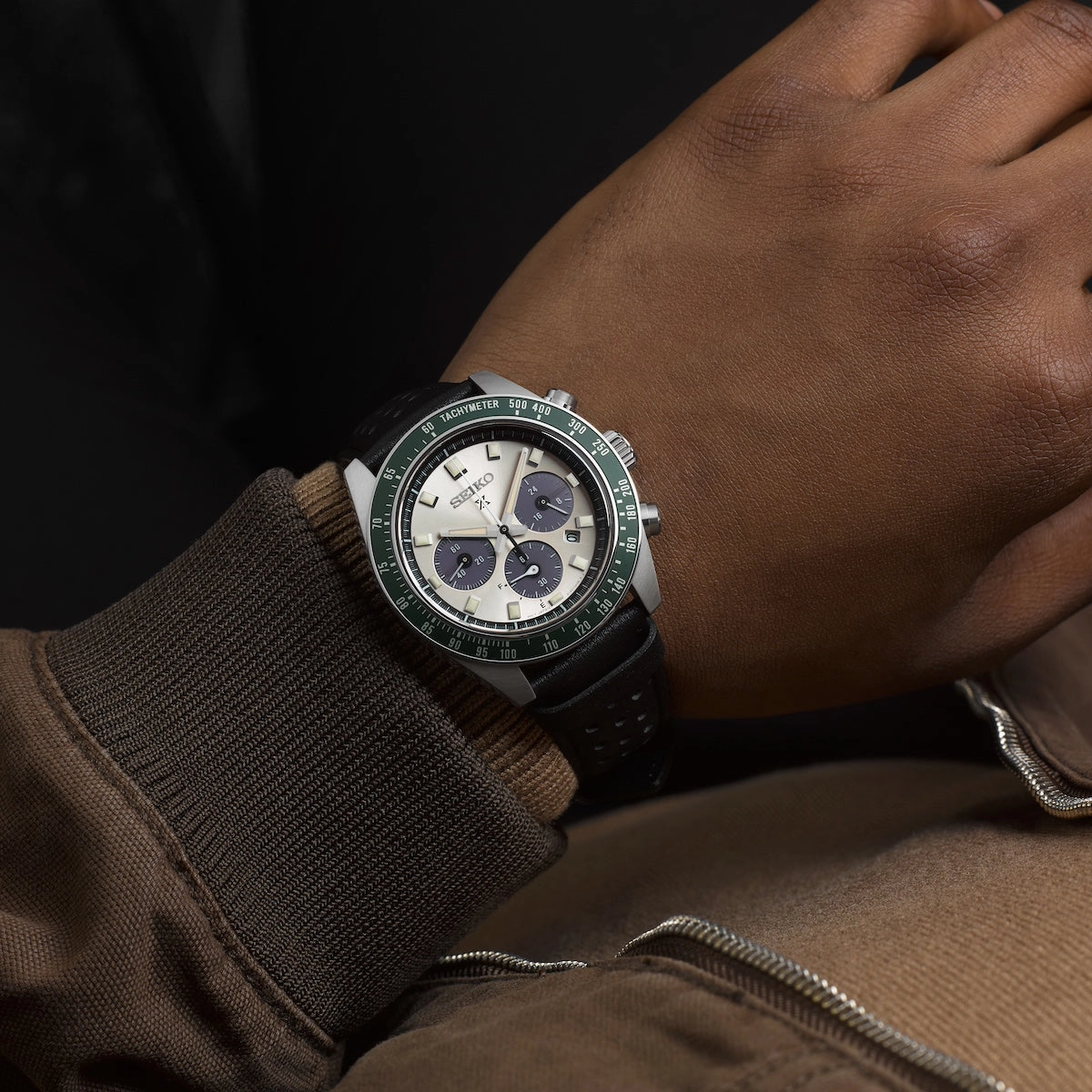 Seiko Watches Seiko Prospex Racing Sports Solar Speedtimer Watch