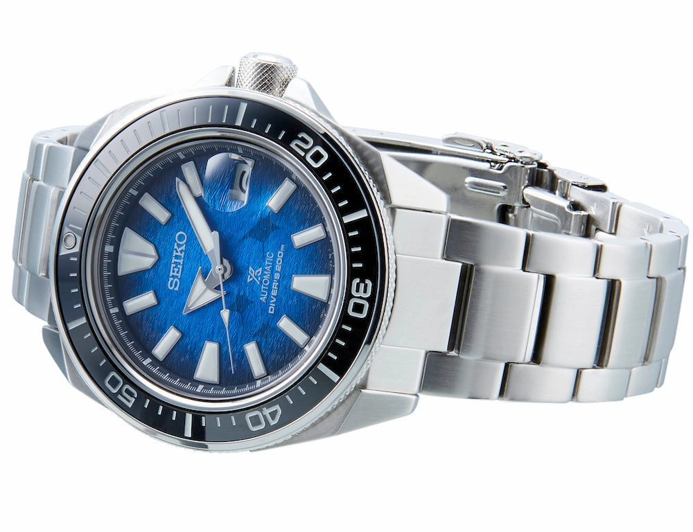 Seiko Watches Seiko Prospex Save the Ocean King Samurai Turtle Manta Ray Special Edition Watch