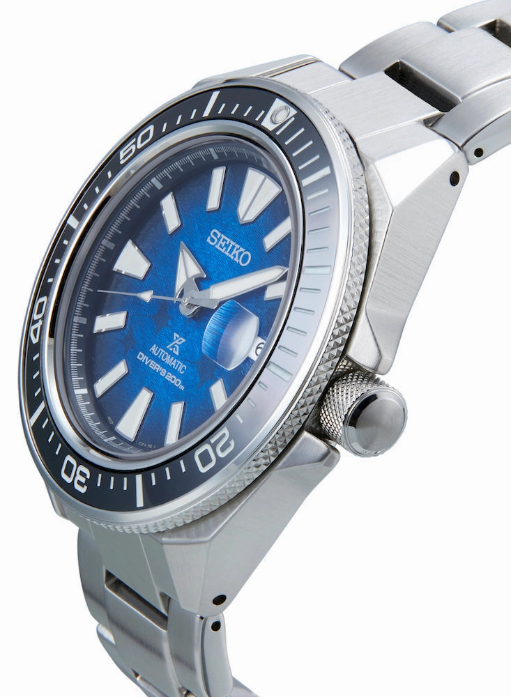 Seiko Watches Seiko Prospex Save the Ocean King Samurai Turtle Manta Ray Special Edition Watch