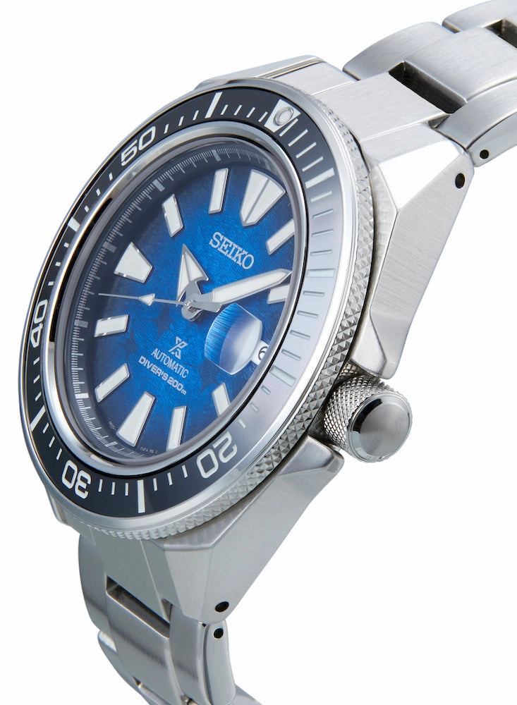 Seiko Watches Seiko Prospex Save the Ocean King Samurai Turtle Manta Ray Special Edition Watch