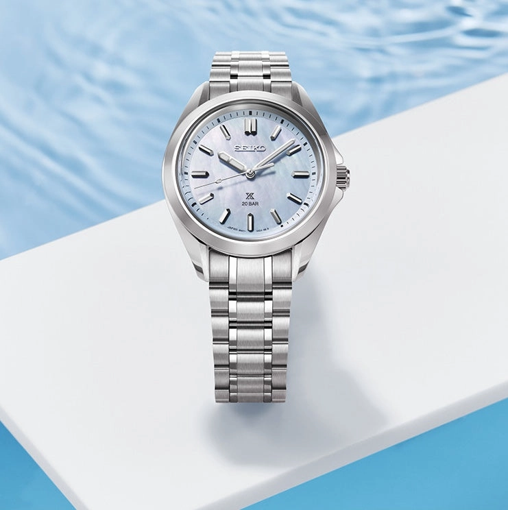 Seiko Watches Seiko Prospex Sea Ladies Aqua Blue Watch