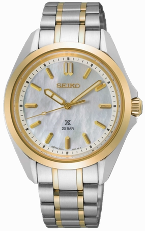 Seiko Watches Seiko Prospex Sea Ladies Two Tone Watch