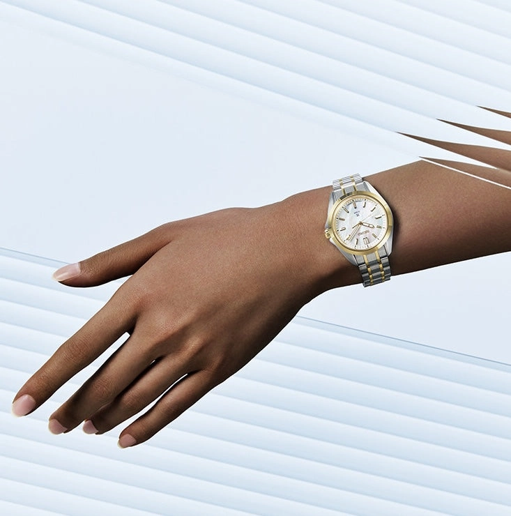 Seiko Watches Seiko Prospex Sea Ladies Two Tone Watch