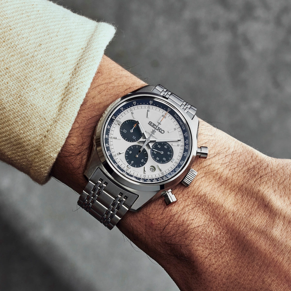Seiko Watches Seiko Prospex Speedtimer Panda 1972 Re-Interpretation Watch
