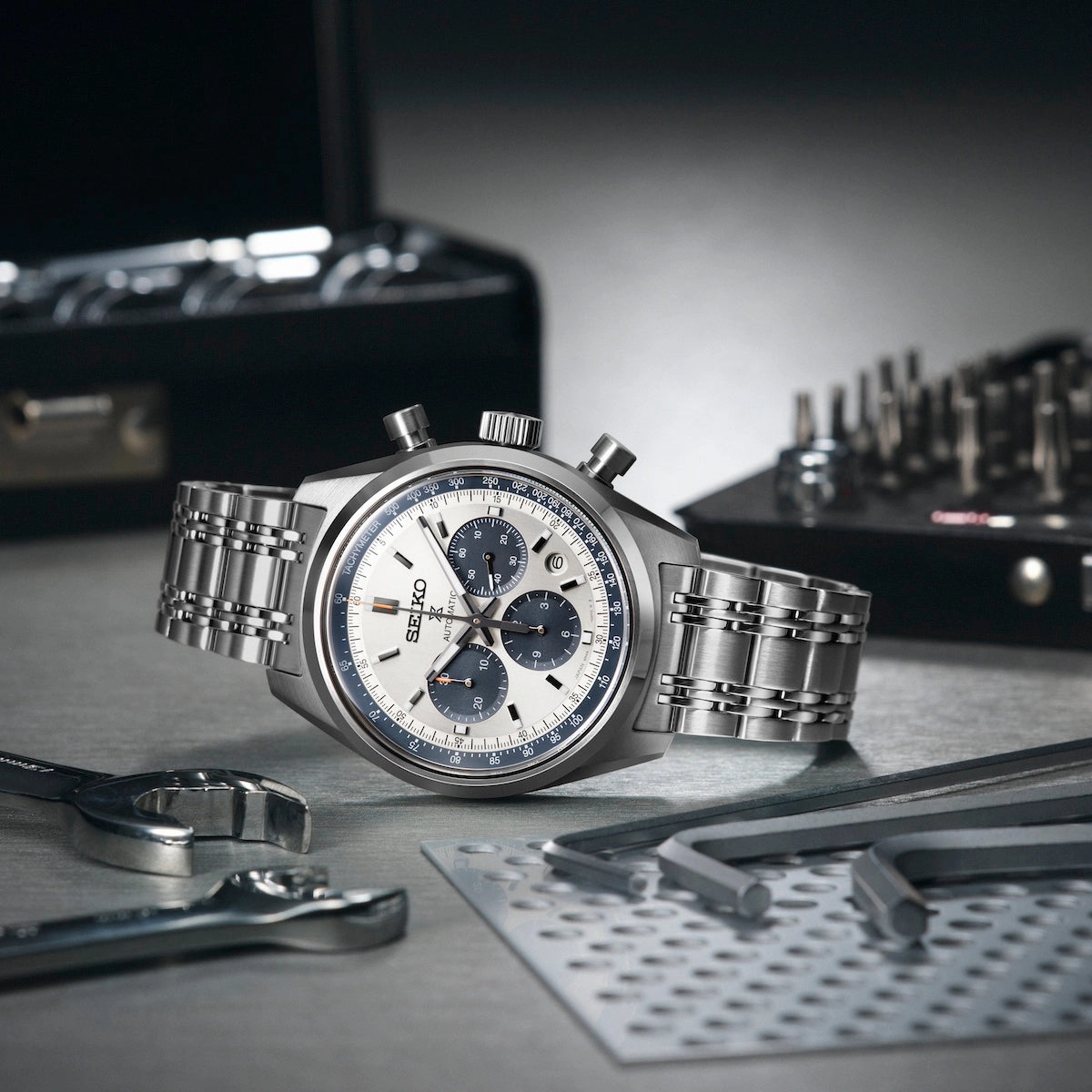 Seiko Watches Seiko Prospex Speedtimer Panda 1972 Re-Interpretation Watch
