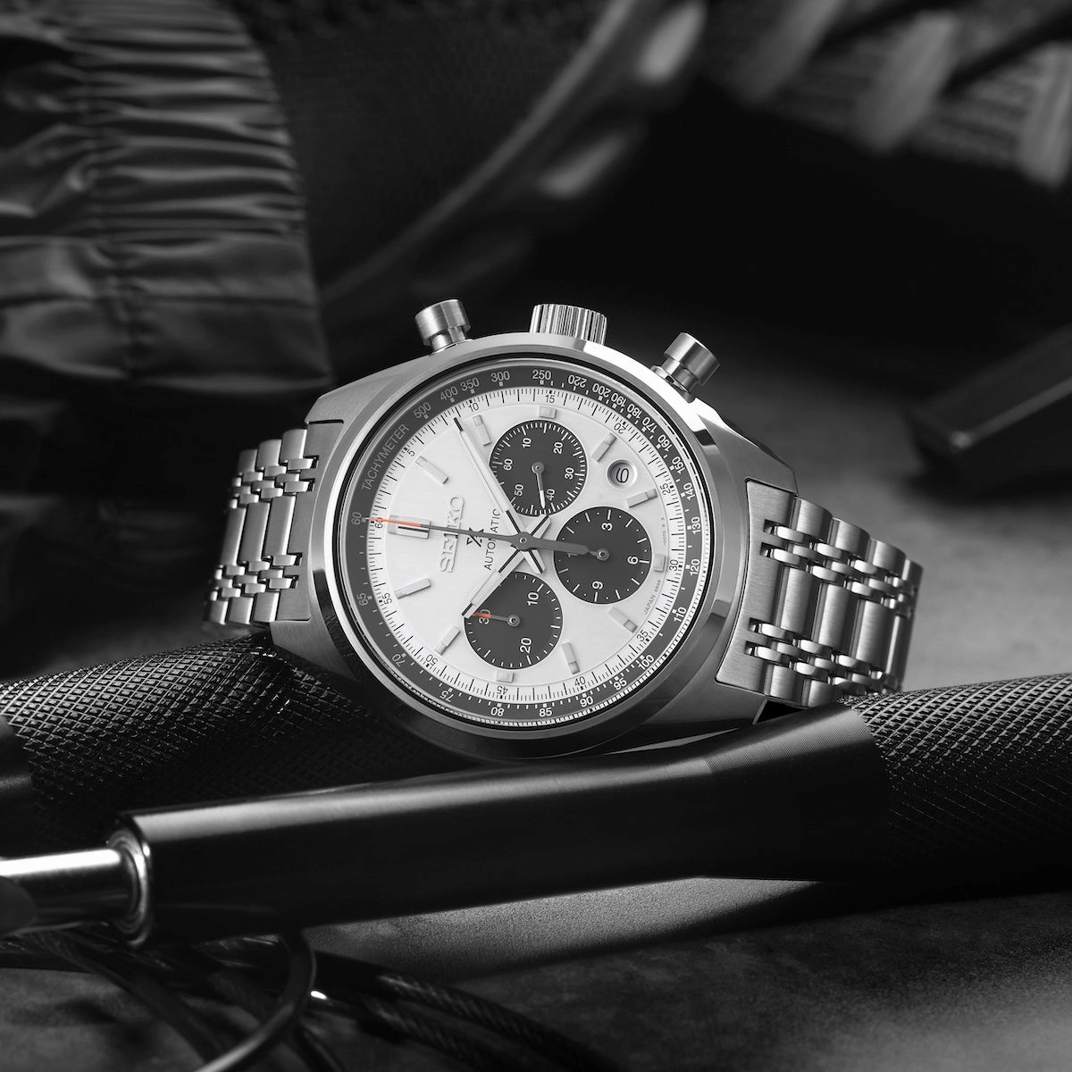 Seiko Watches Seiko Prospex Speedtimer Panda 1972 Re-Interpretation Watch