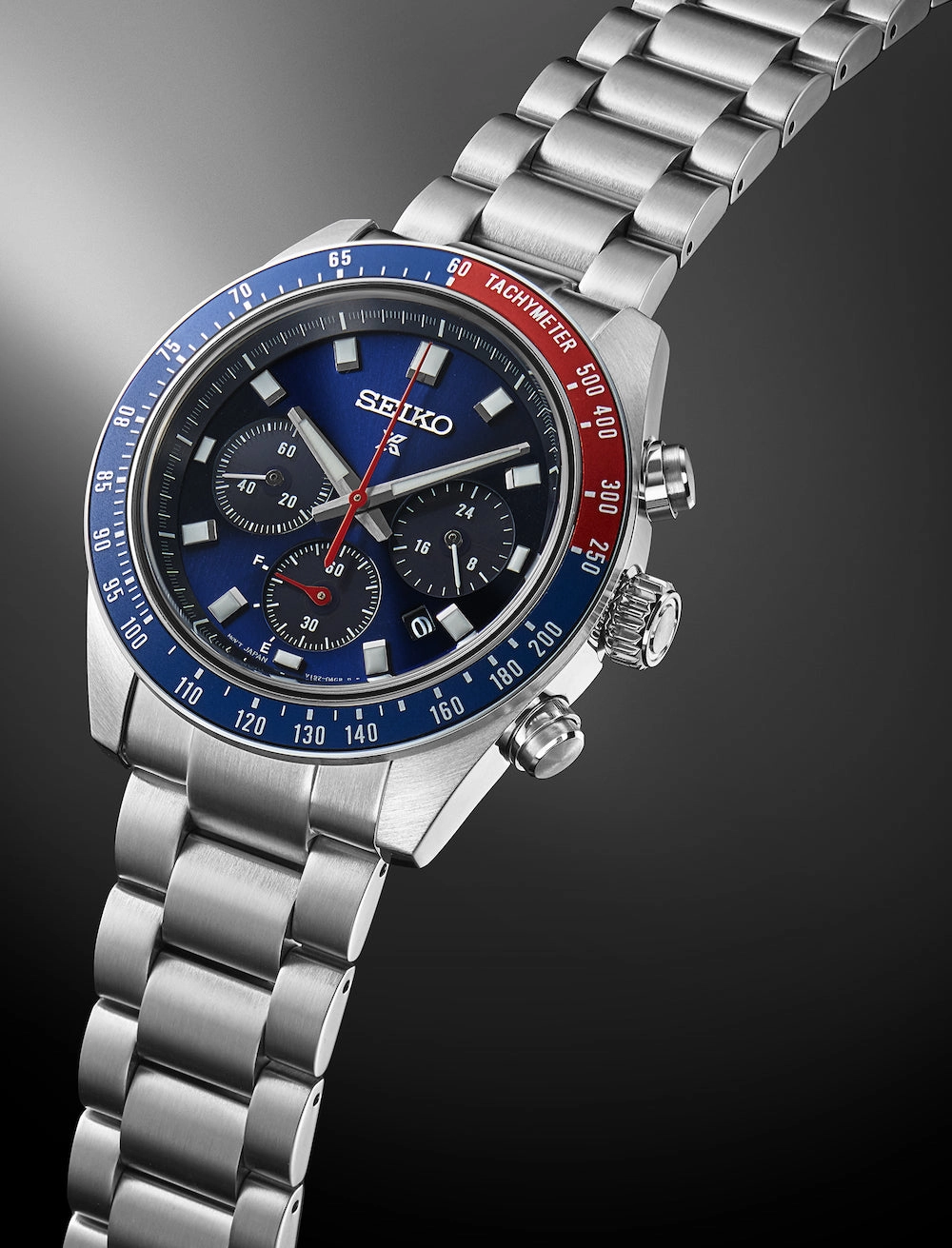 Seiko Watches Seiko Prospex SpeedTimer Solar Chronograph Watch