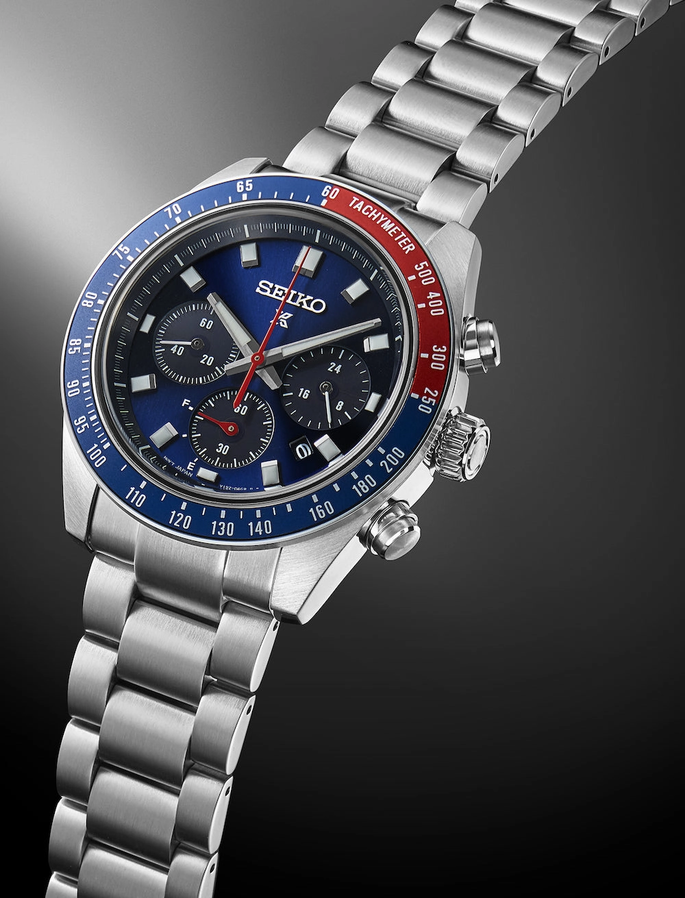 Seiko Watches Seiko Prospex SpeedTimer Solar Chronograph Watch