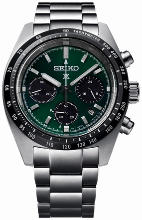 Seiko Watches Seiko Prospex Speedtimer Solar Deep Green Watch