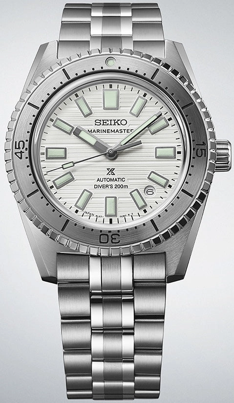 Seiko Watches Seiko Prospex White High Water Marinemaster 1965 Divers Reinterpretation Limited  Edition Watch