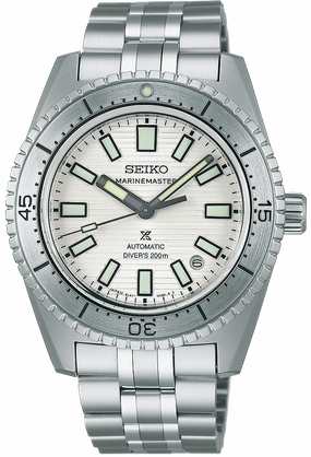 Seiko Watches Seiko Prospex White High Water Marinemaster 1965 Divers Reinterpretation Limited  Edition Watch