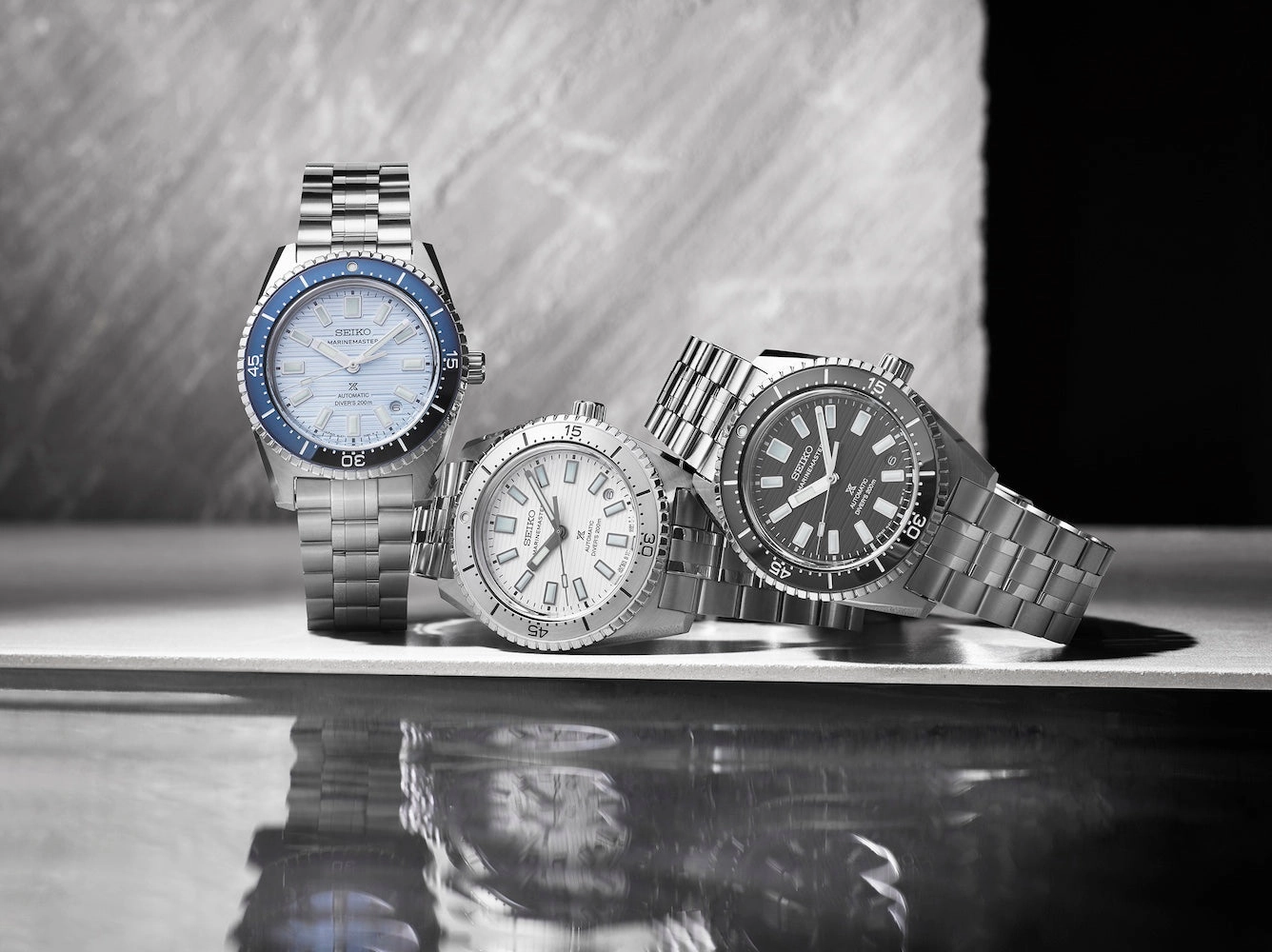 Seiko Watches Seiko Prospex White High Water Marinemaster 1965 Divers Reinterpretation Limited  Edition Watch